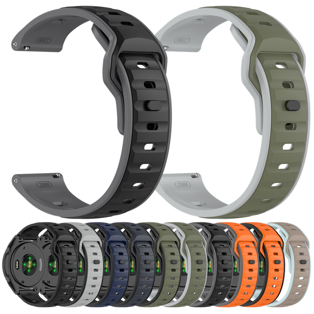 Silicone Watch Band 22Mm - Bracelet en Silicone pour Polar Vantage