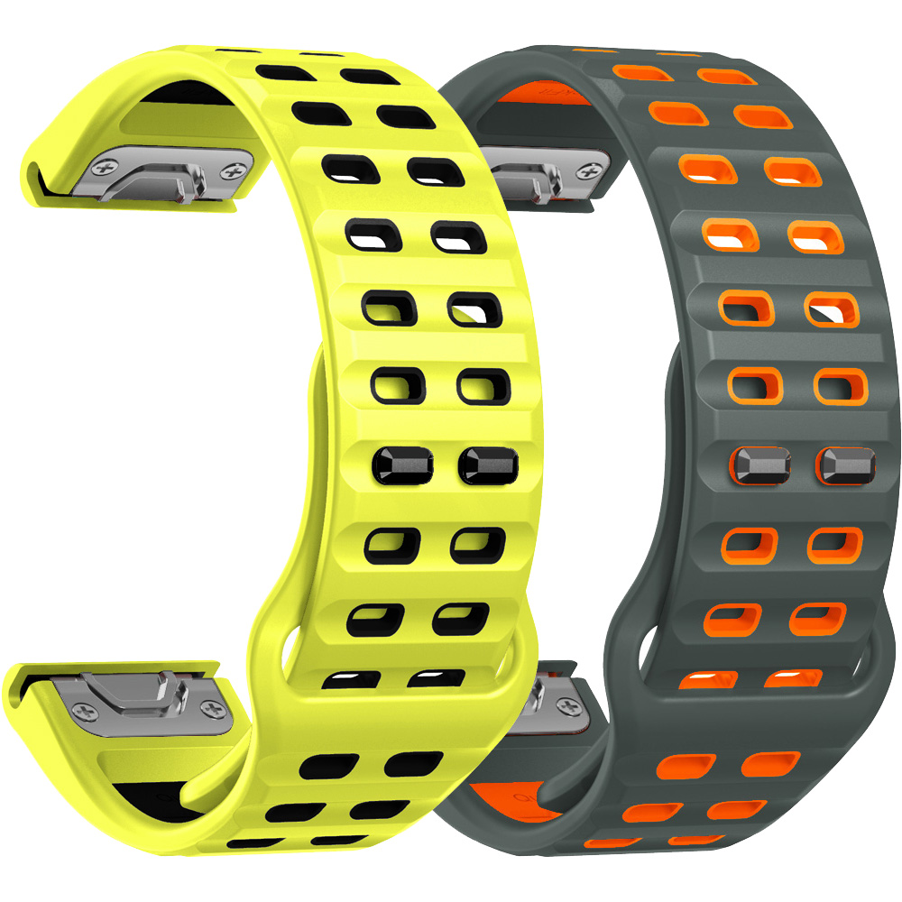 Silicone Watch Band 22Mm - Bracelet de montre Quickfit 26 mm,